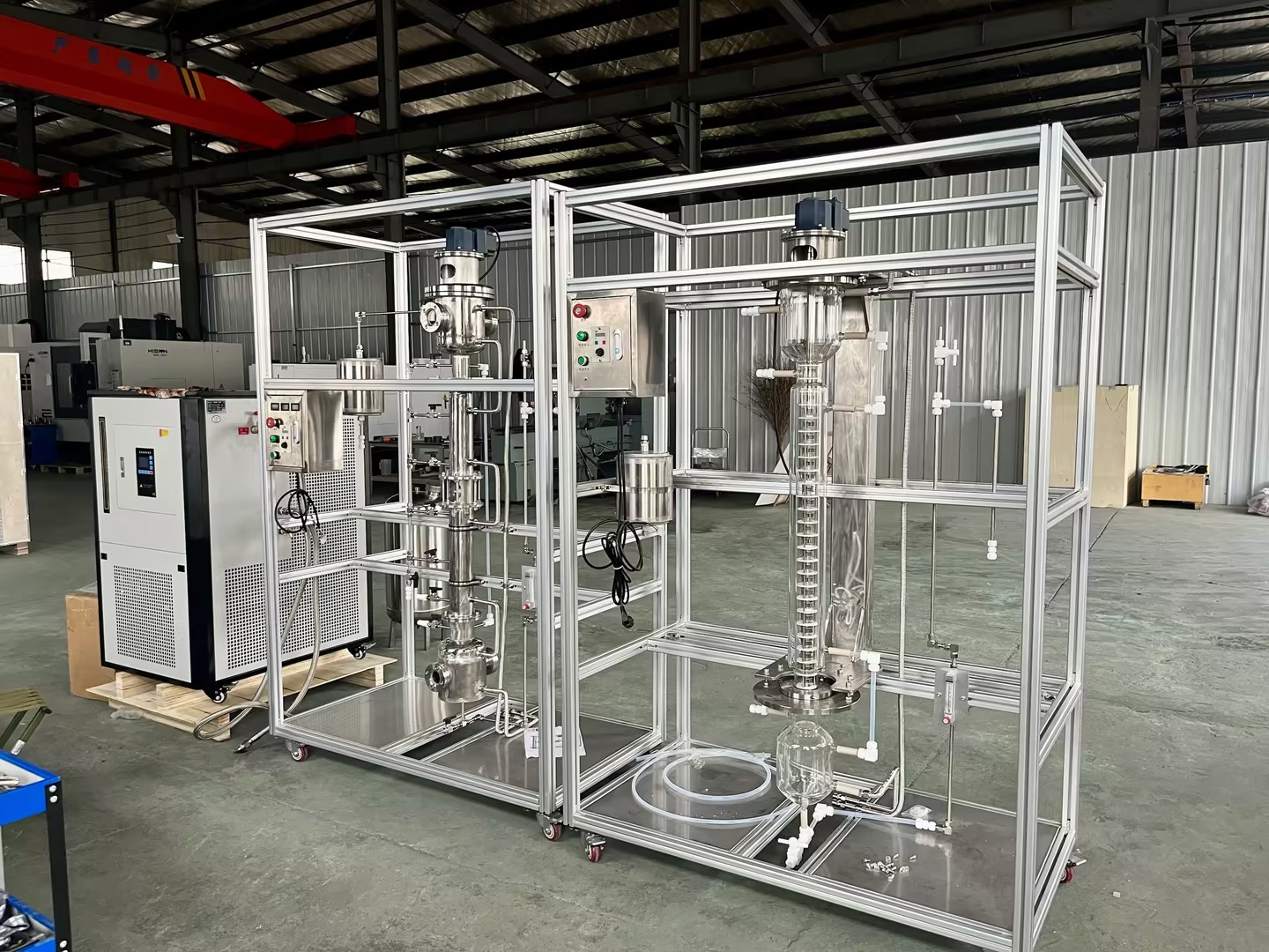 浙江药业应用江苏正分ZFW-60玻璃涡轮萃取塔 浙江药业应用江苏正分ZFW-60玻璃涡轮萃取塔