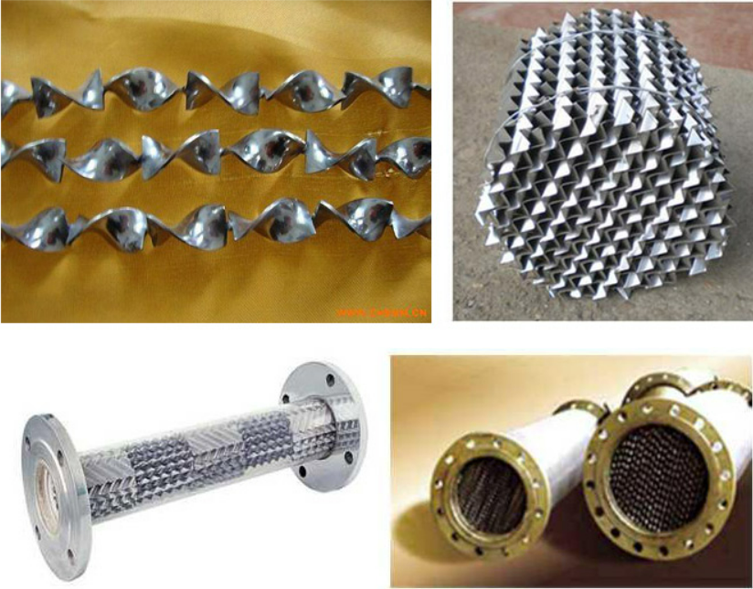 静态混合器具体的混合过程是由一系列安装在空心管道中的不同规格的混合单元进行的。 静态混合器具体的混合过程是由一系列安装在空心管道中的不同规格的混合单元进行的。