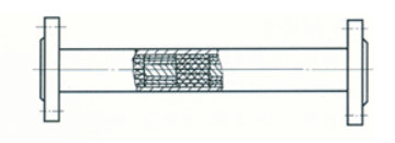 SV型单元是由一定规格的波纹板组装而成的圆柱体 SV型单元是由一定规格的波纹板组装而成的圆柱体