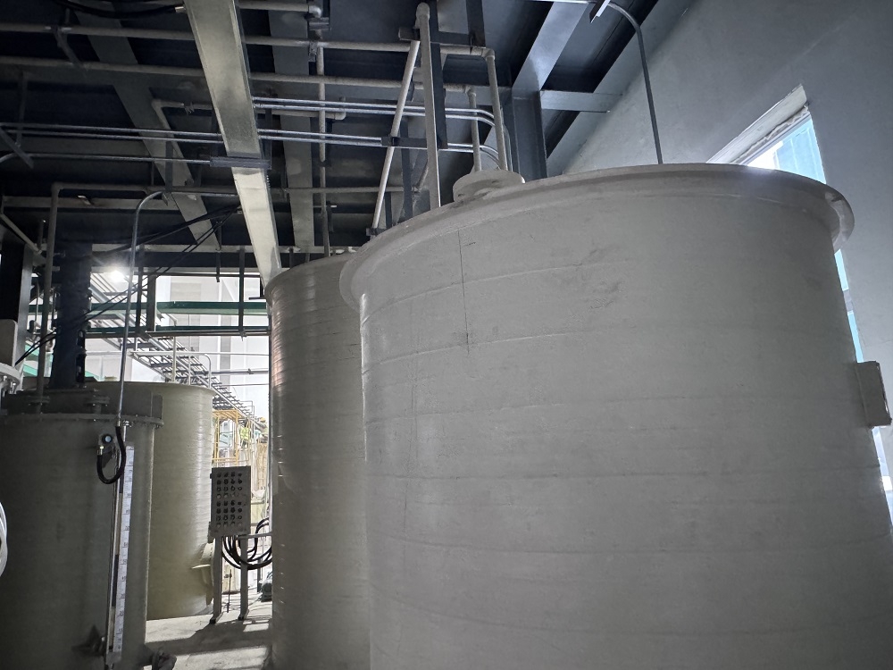 江苏正分科技有限公司辽宁铼回收萃取槽EPC项目竣工案例