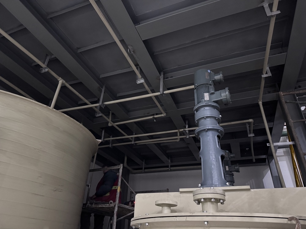 江苏正分科技有限公司辽宁铼回收萃取槽EPC项目竣工案例