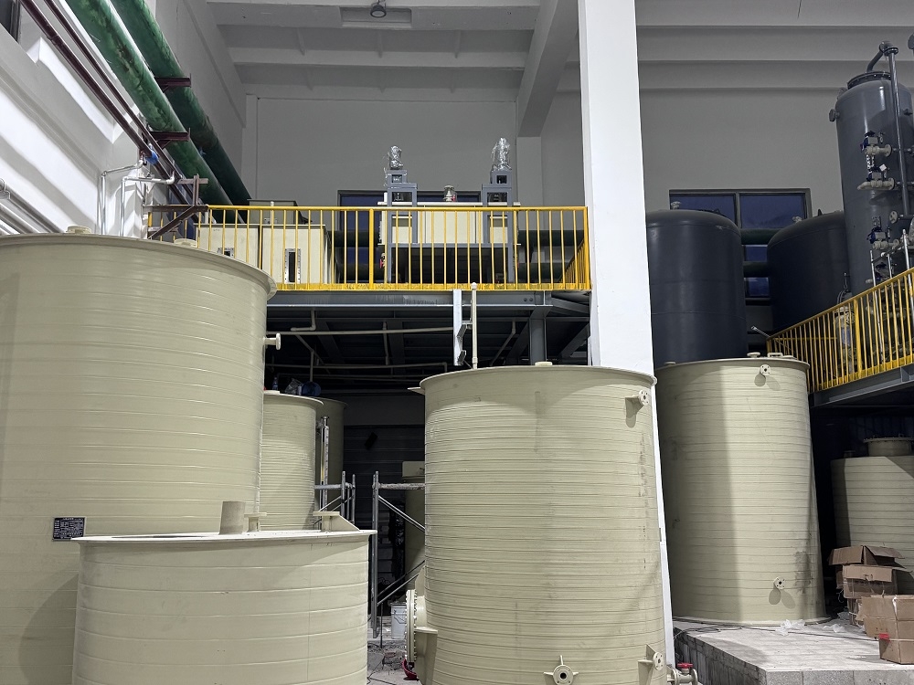 江苏正分科技有限公司辽宁铼回收萃取槽EPC项目竣工案例