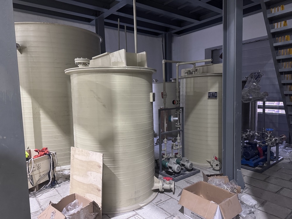 江苏正分科技有限公司辽宁铼回收萃取槽EPC项目竣工案例