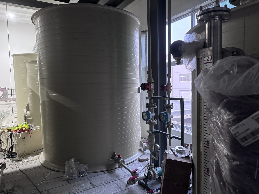 江苏正分科技有限公司辽宁铼回收萃取槽EPC项目竣工案例